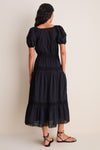 Noir Isolde Short Sleeve Cotton Dress