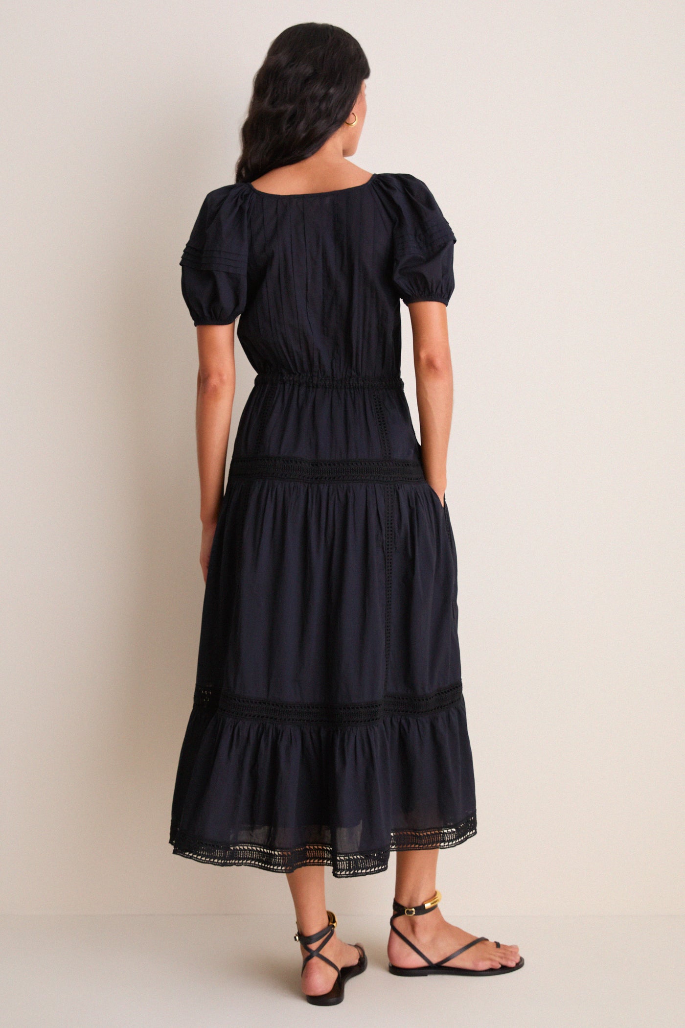 Noir Isolde Short Sleeve Cotton Dress
