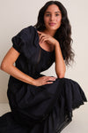 Noir Isolde Short Sleeve Cotton Dress