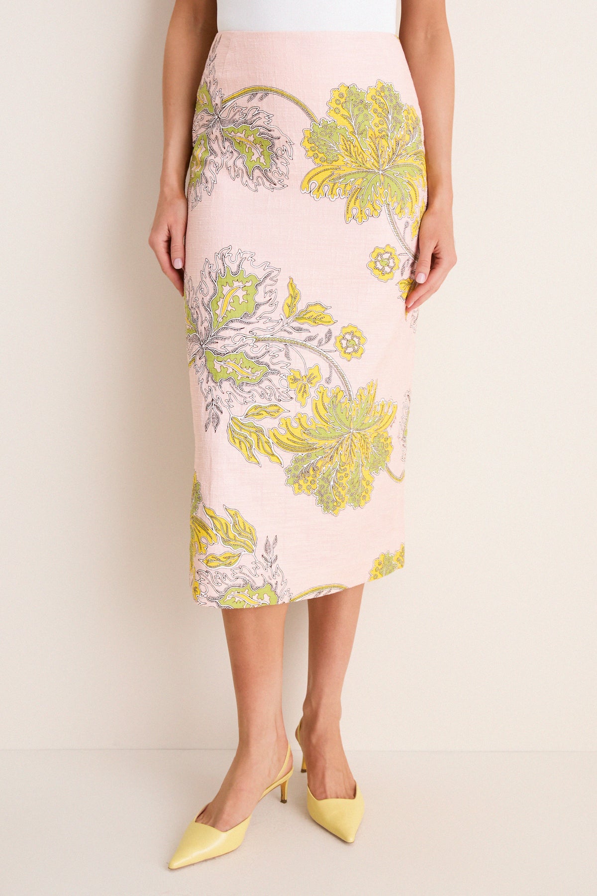 Swathe Placee Pencil Skirt