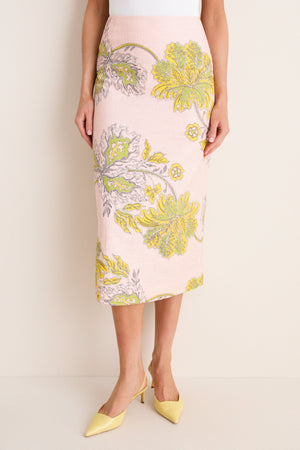 Swathe Placee Pencil Skirt