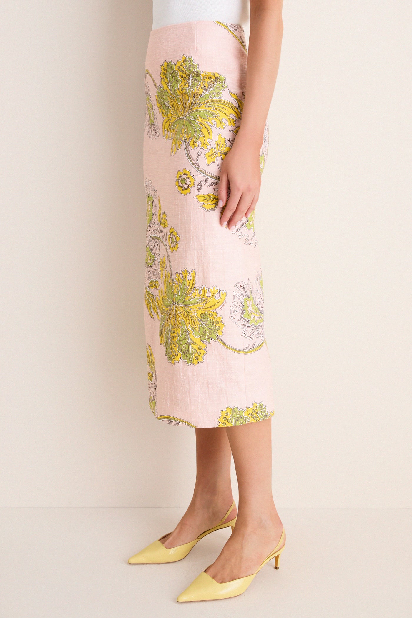 Swathe Placee Pencil Skirt