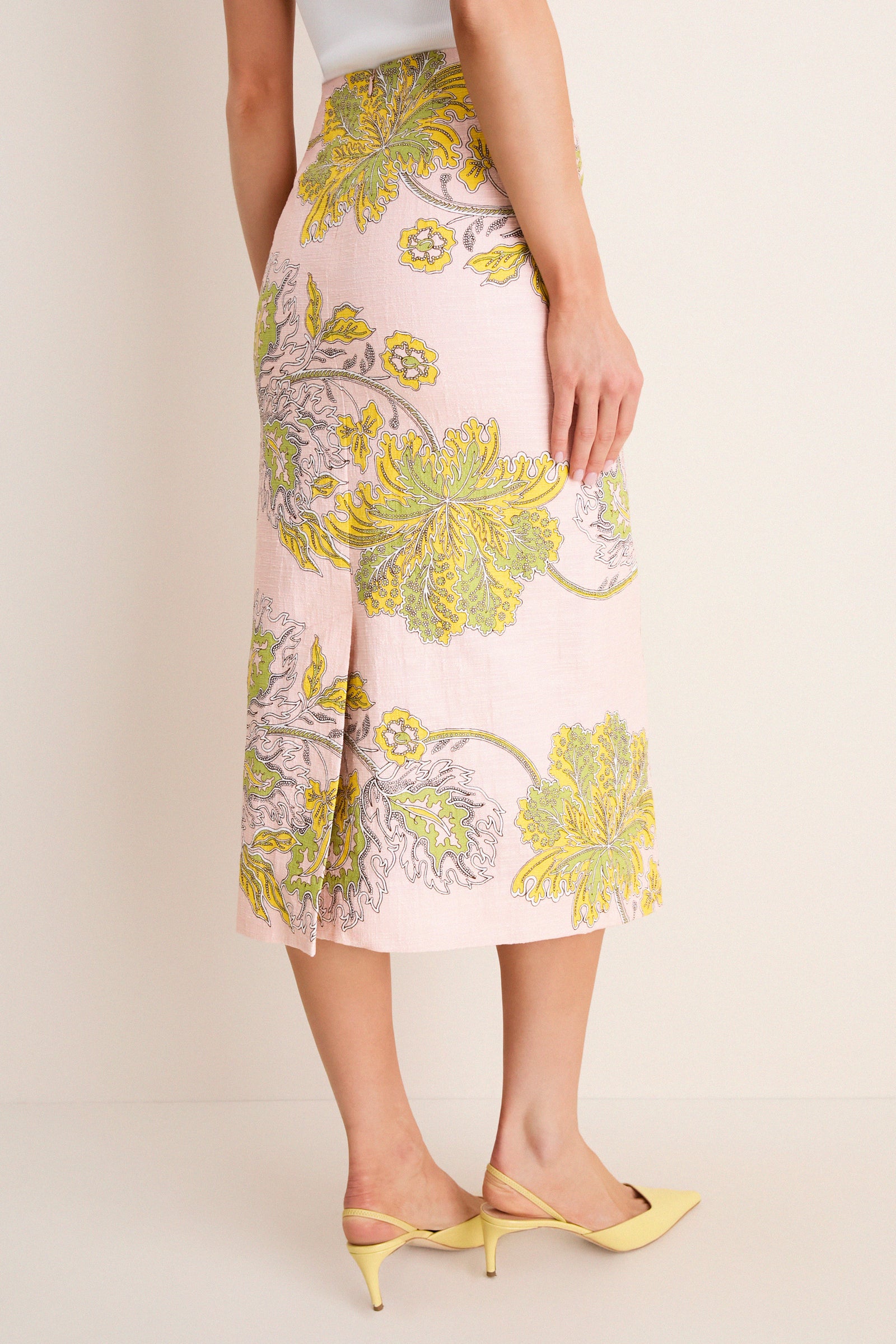 Swathe Placee Pencil Skirt