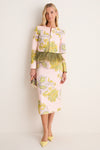 Swathe Placee Pencil Skirt