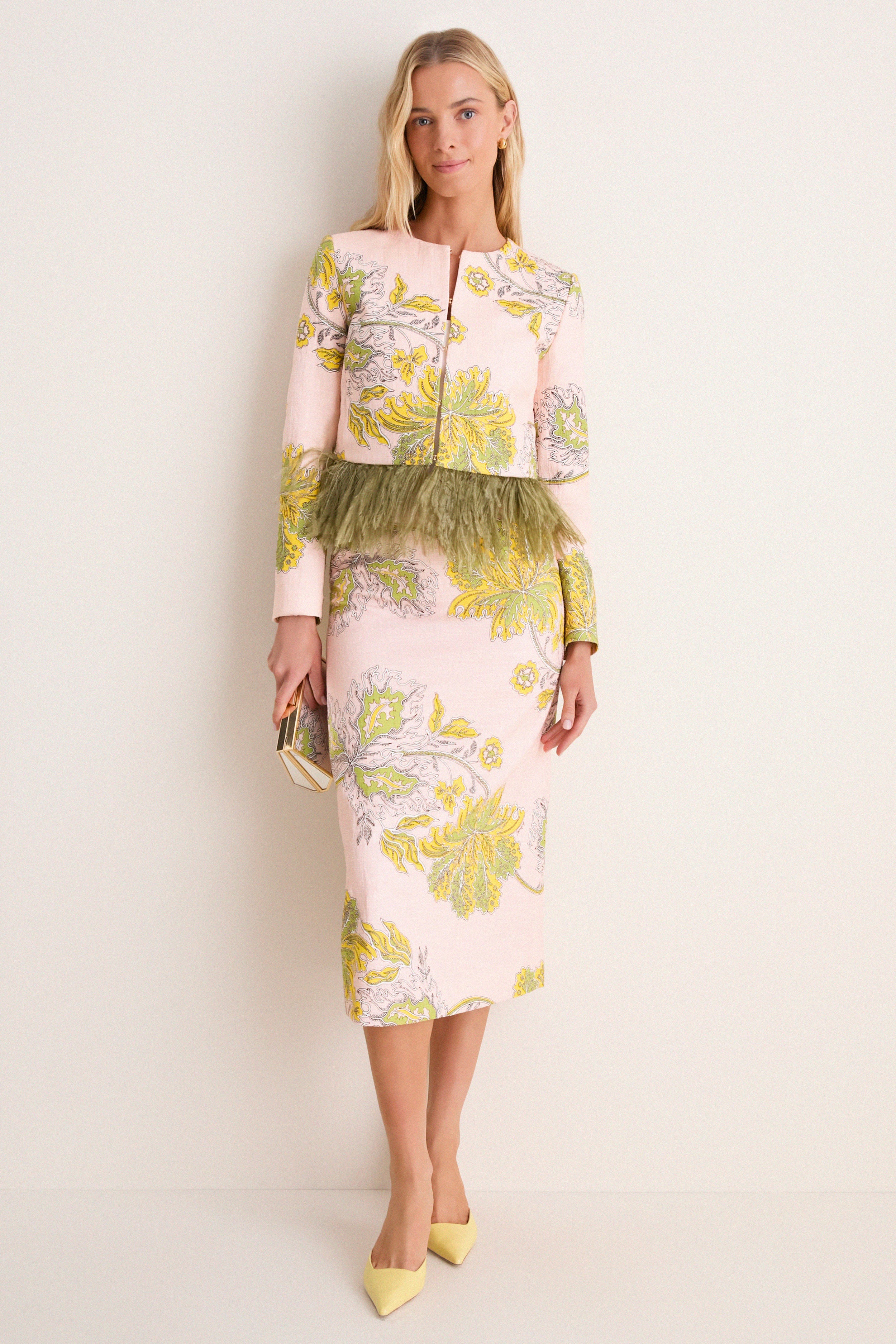 Swathe Placee Pencil Skirt