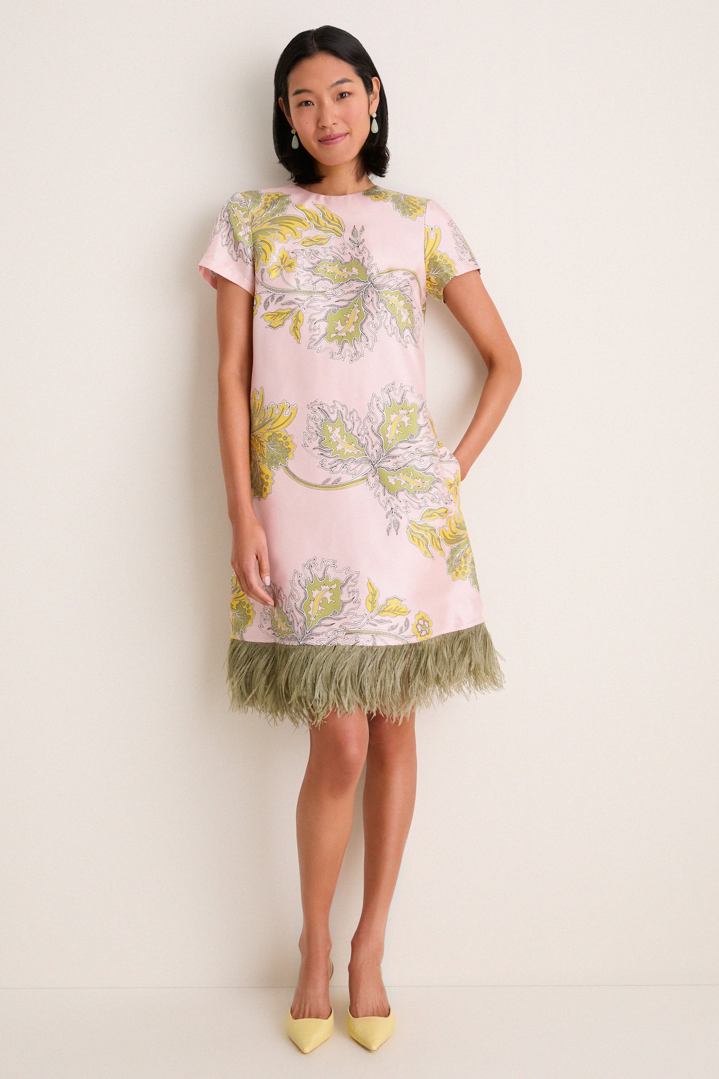 mini swing dress Elegant Halter Neck give it a generous chop and voila Aje - Florential Mini Swing