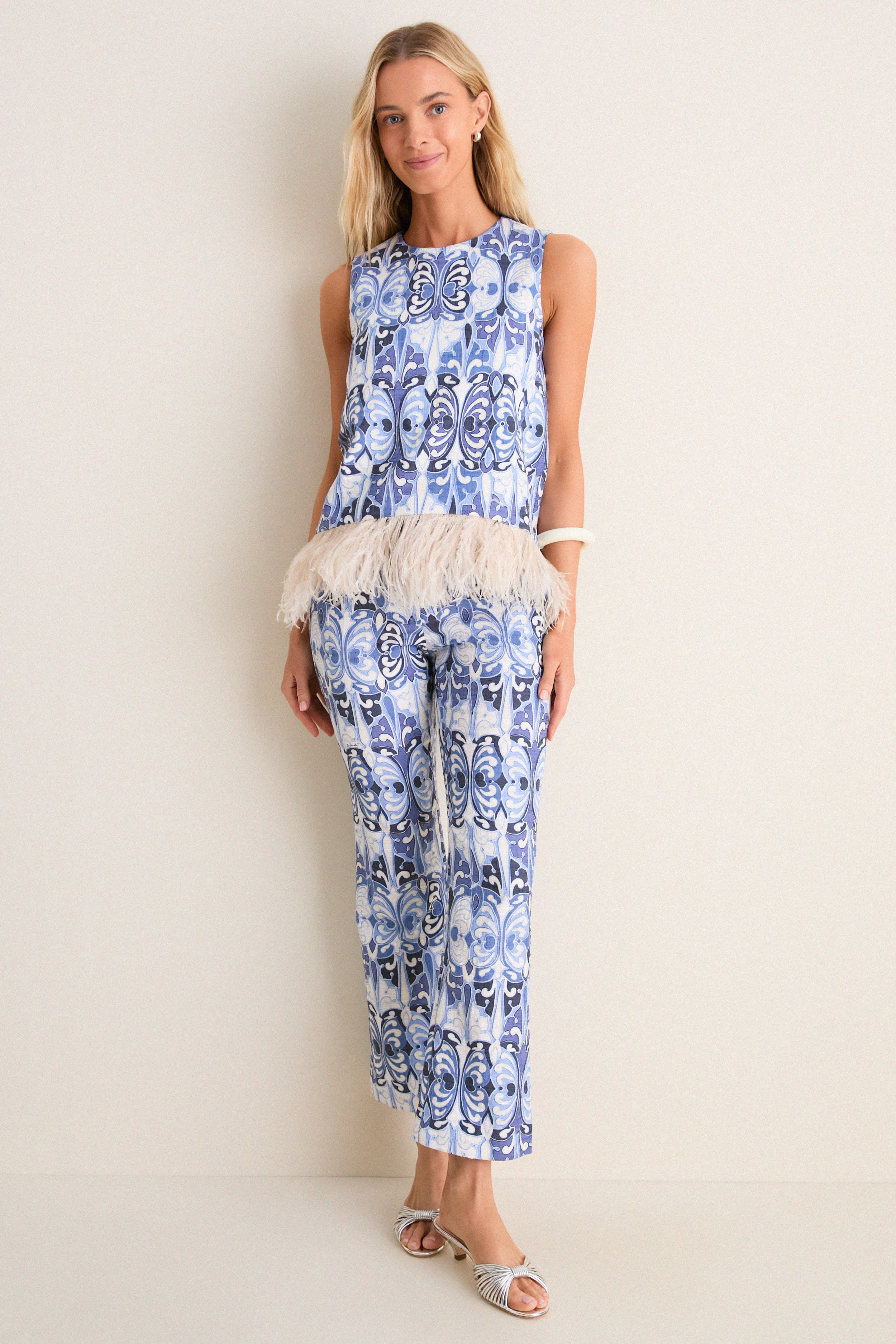 Cocoon La Scala Top with Feathers