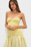 Pistachio Cannes Midi Dress