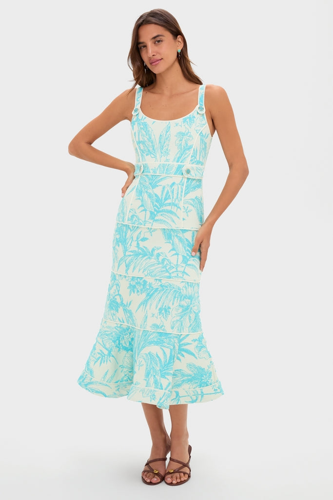 Verde Palm Kayleen Midi Dress