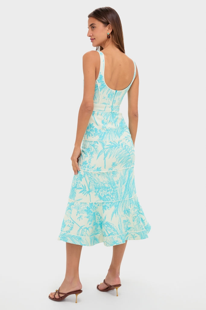Verde Palm Kayleen Midi Dress