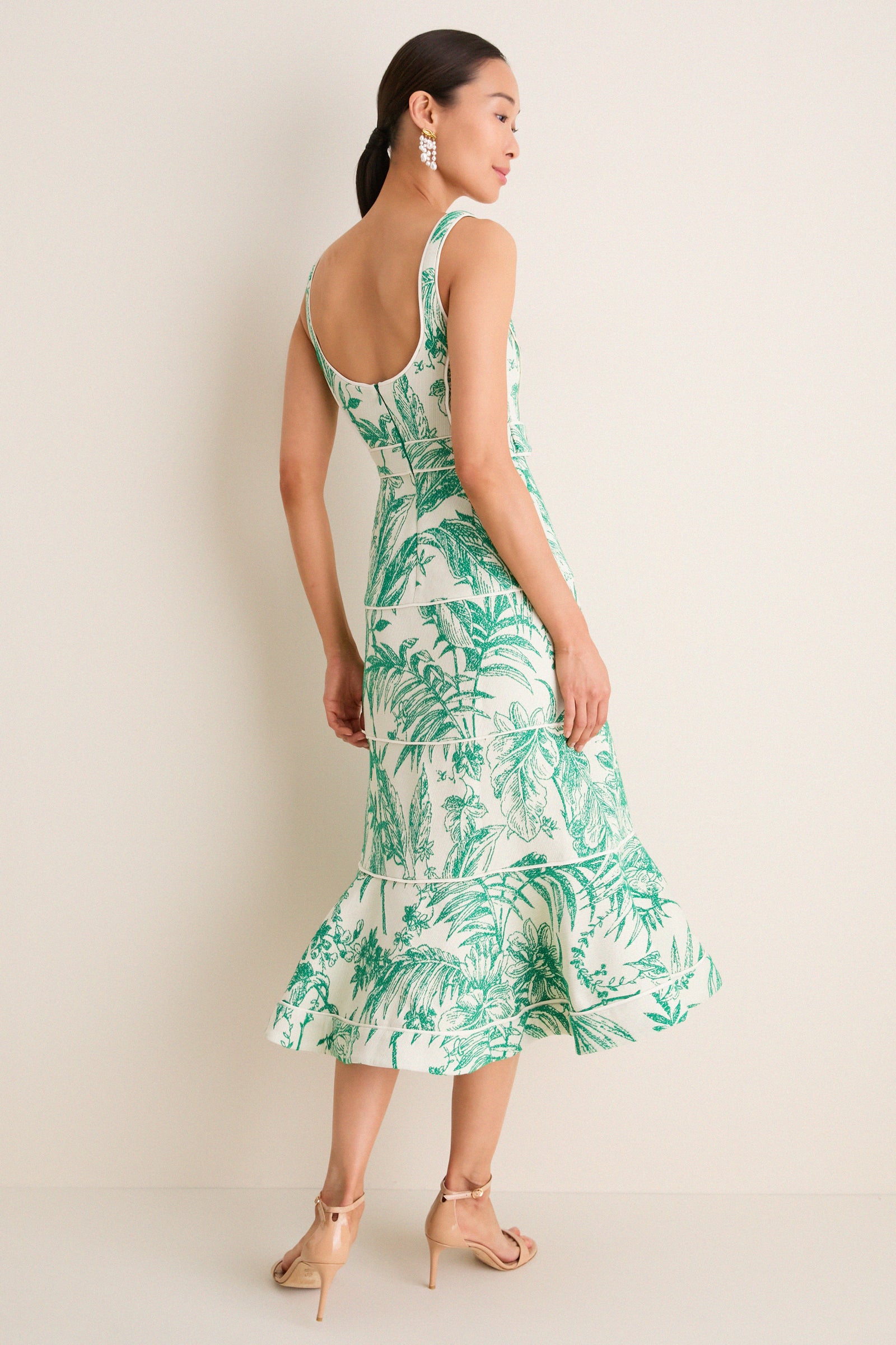 Verde Palm Kayleen Midi Dress