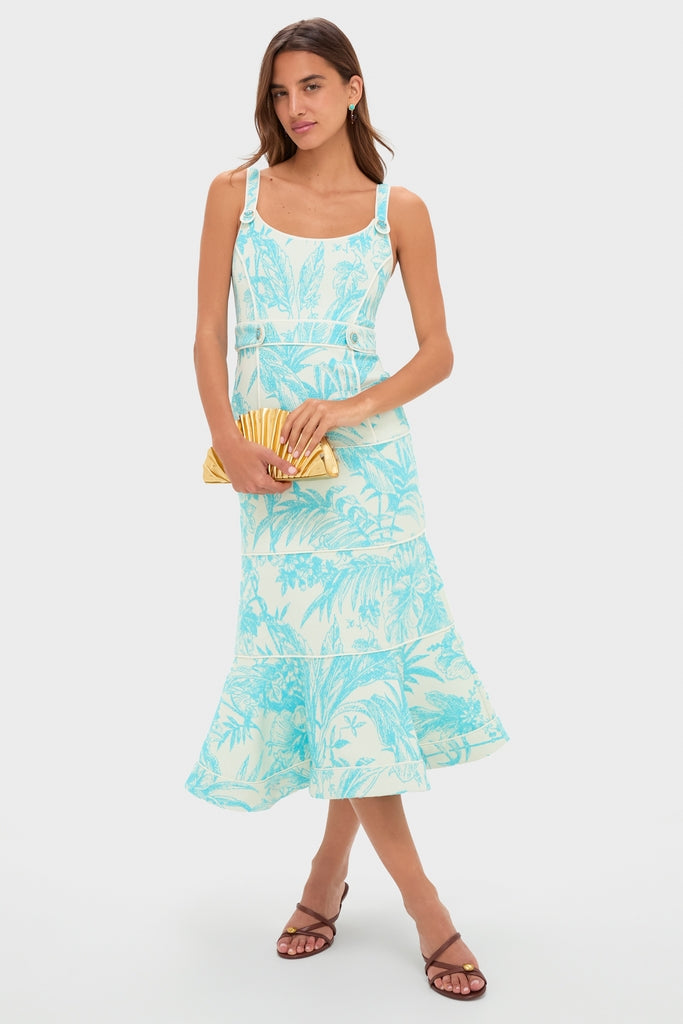 Verde Palm Kayleen Midi Dress
