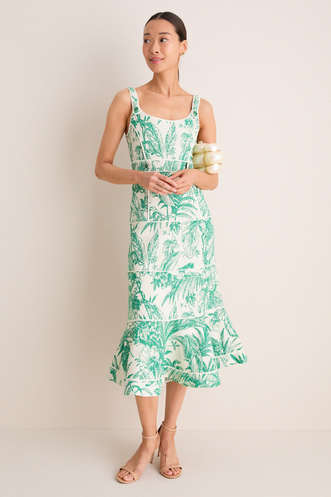 Verde Palm Kayleen Midi Dress
