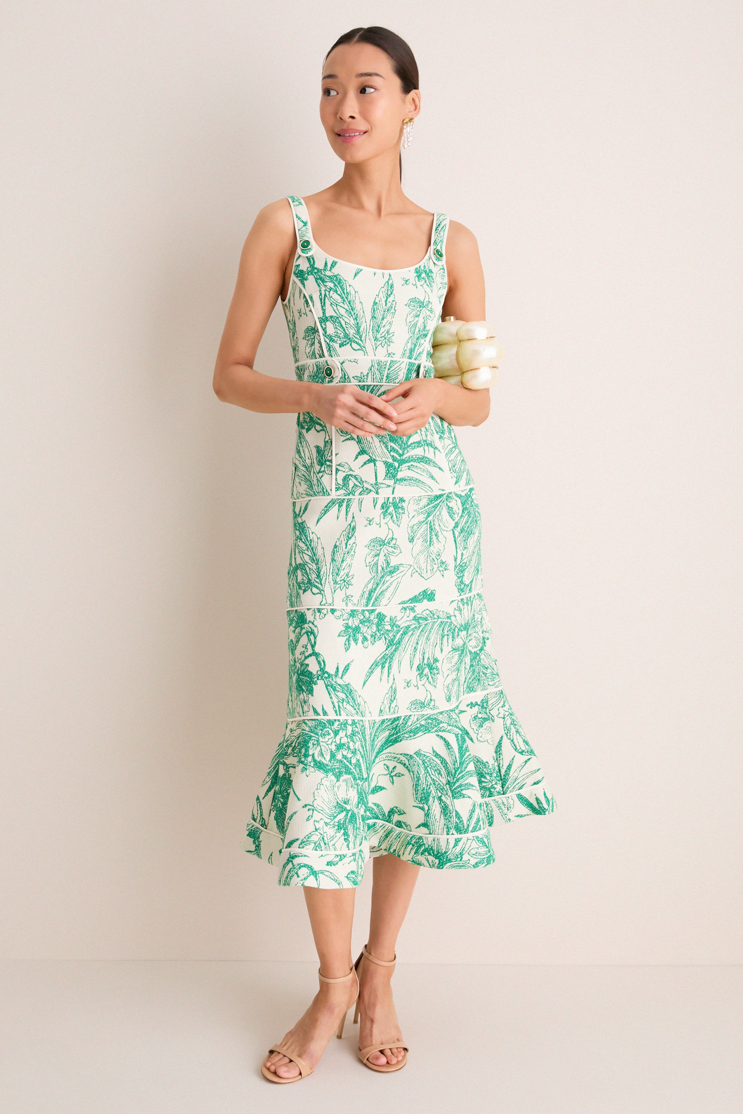 Verde Palm Kayleen Midi Dress