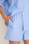 Stormy Stripe Wyatt Shorts