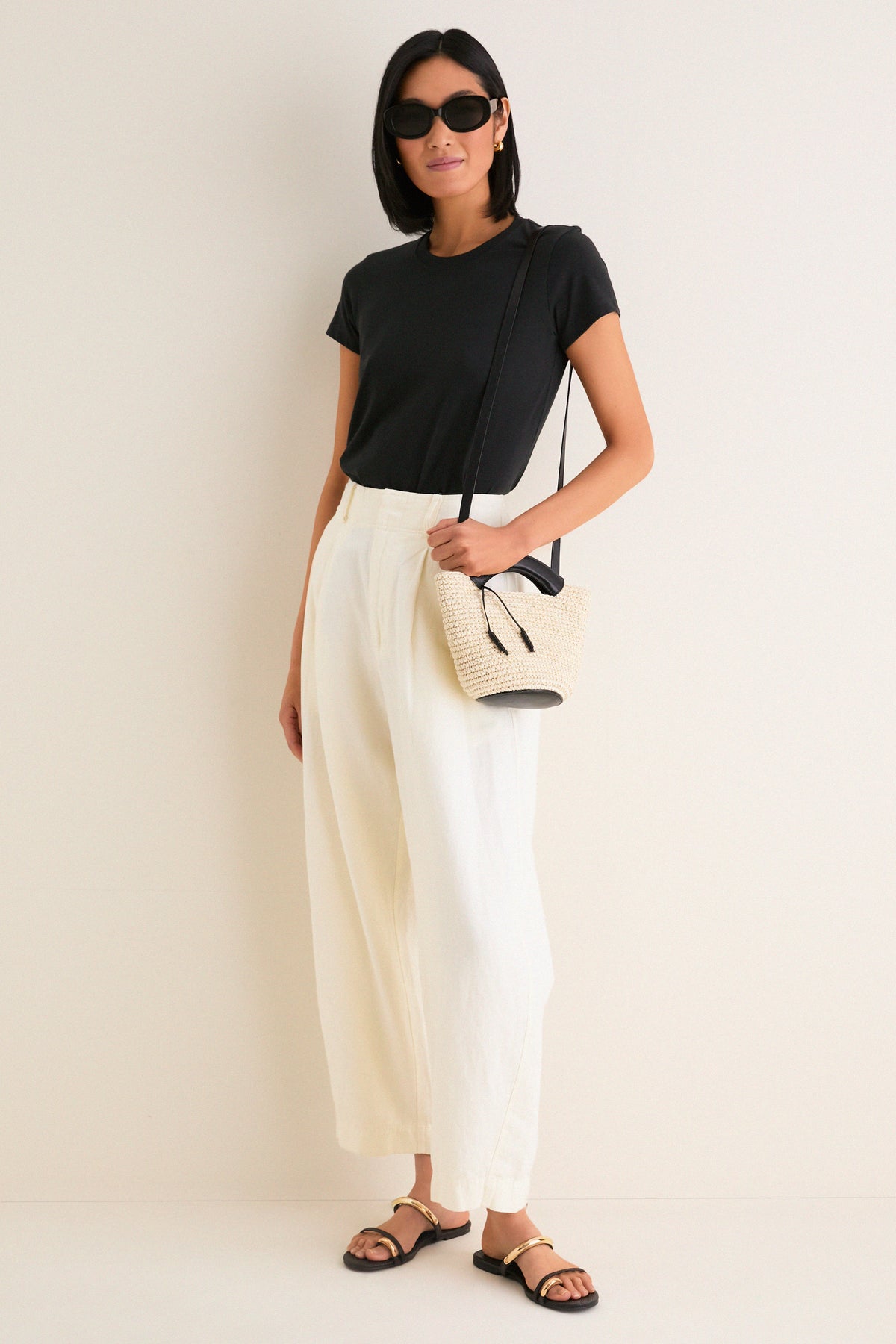 Black Perry Slim Classic Tee