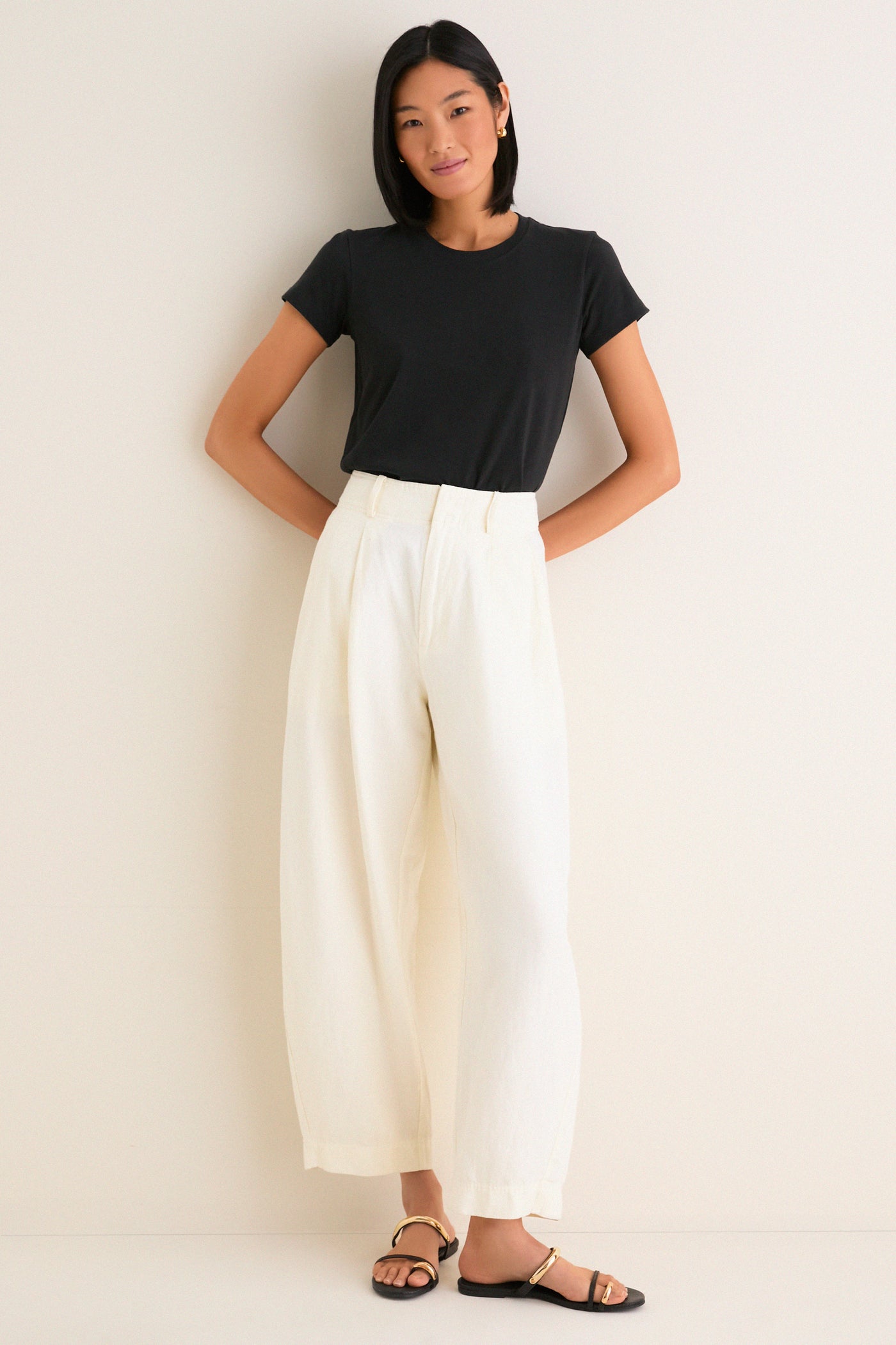 Black Perry Slim Classic Tee