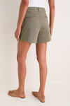 Washed Olive Wells Shorts