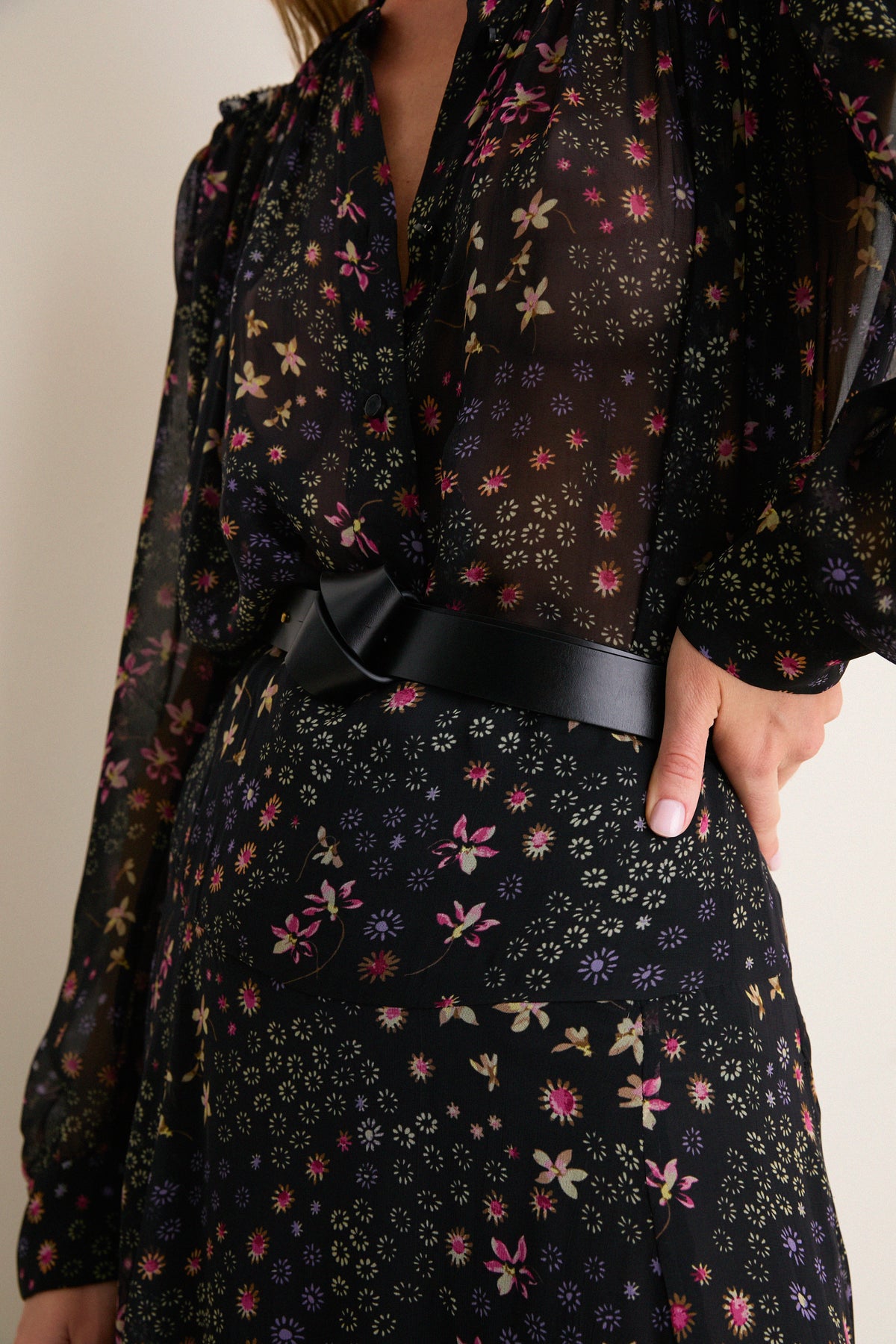 Black Lassio Belt