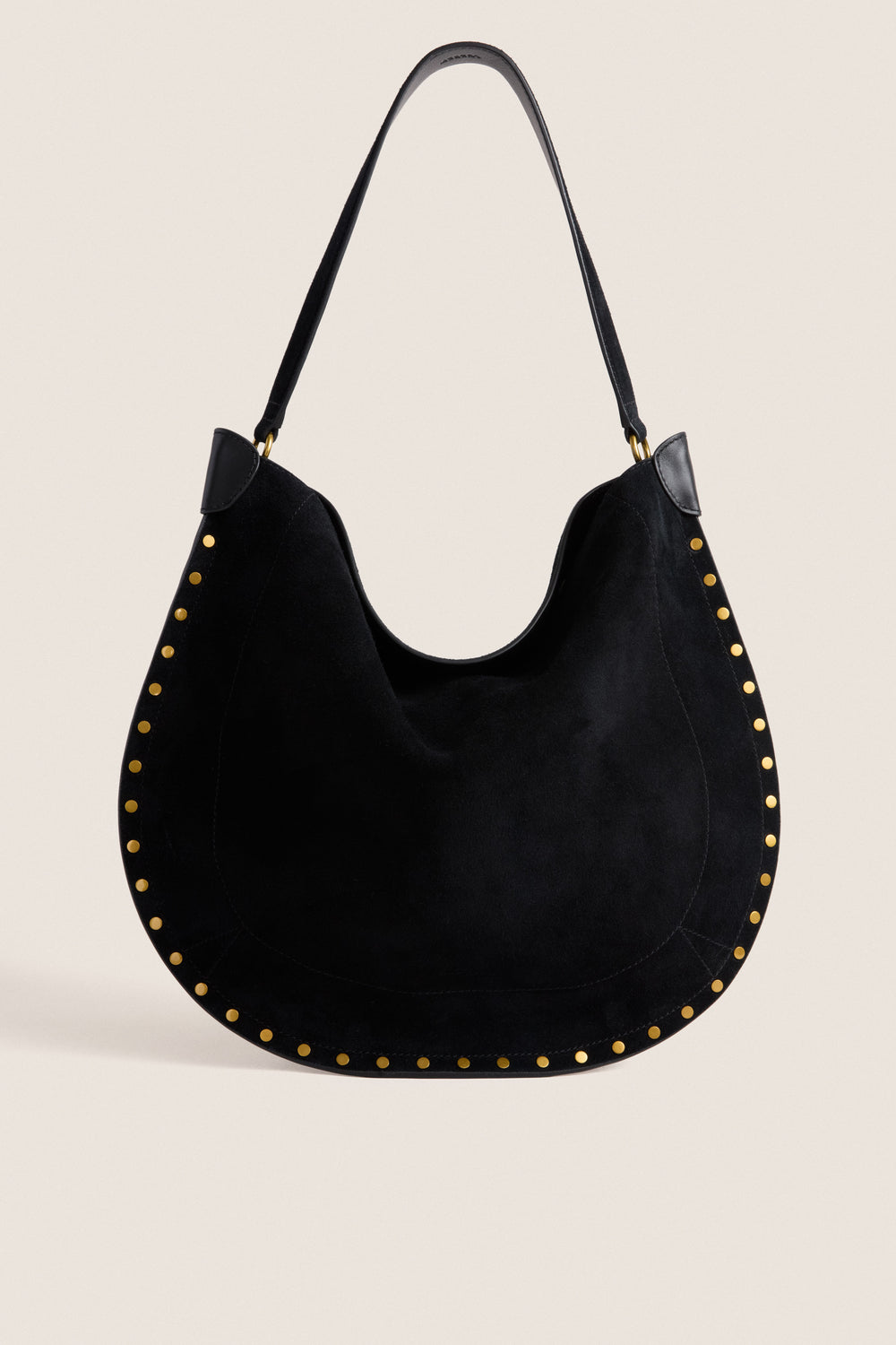 Black Soft Suede Oskan Hobo