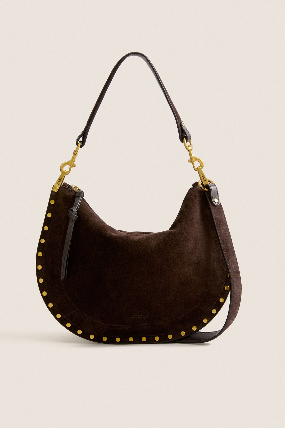 Coffee Oskan Soft Zip Shoulder Strap