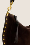 Coffee Oskan Soft Zip Shoulder Strap