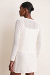 Ivory Crochet Lucy Cardigan