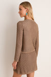 Mocha Crochet Lucy Cardigan