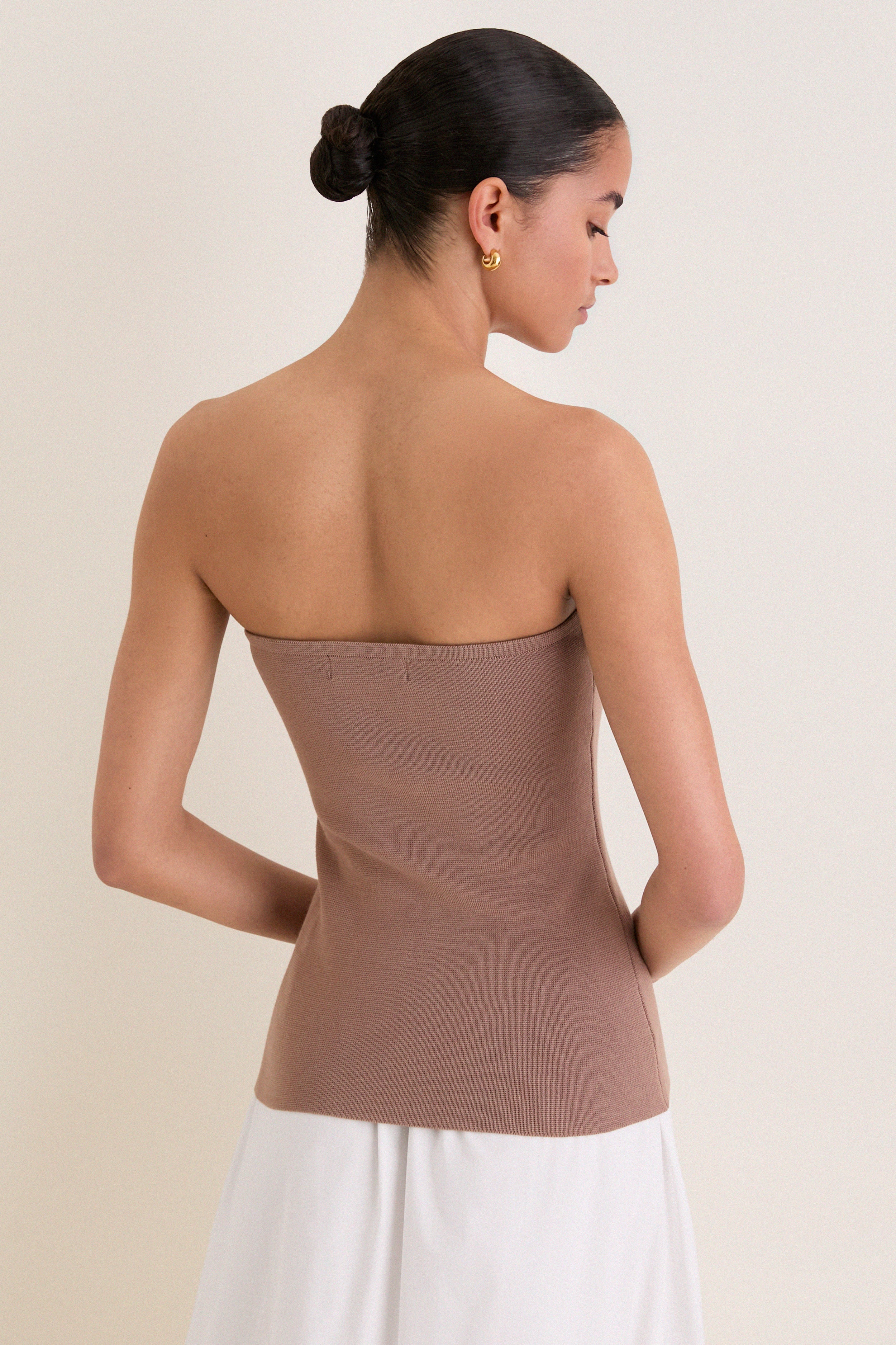 Truffle Stretch Ilena Top