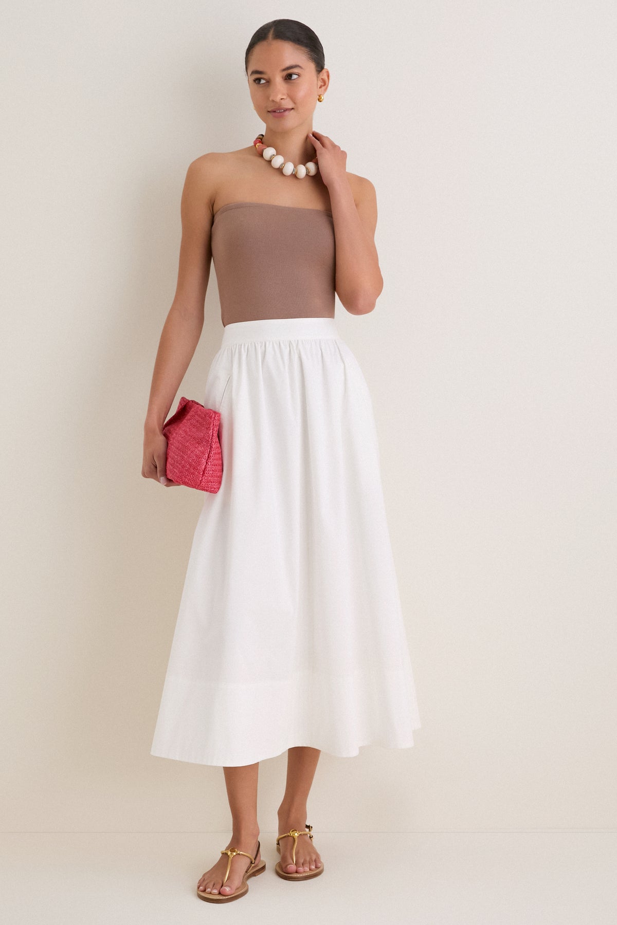 Truffle Stretch Ilena Top
