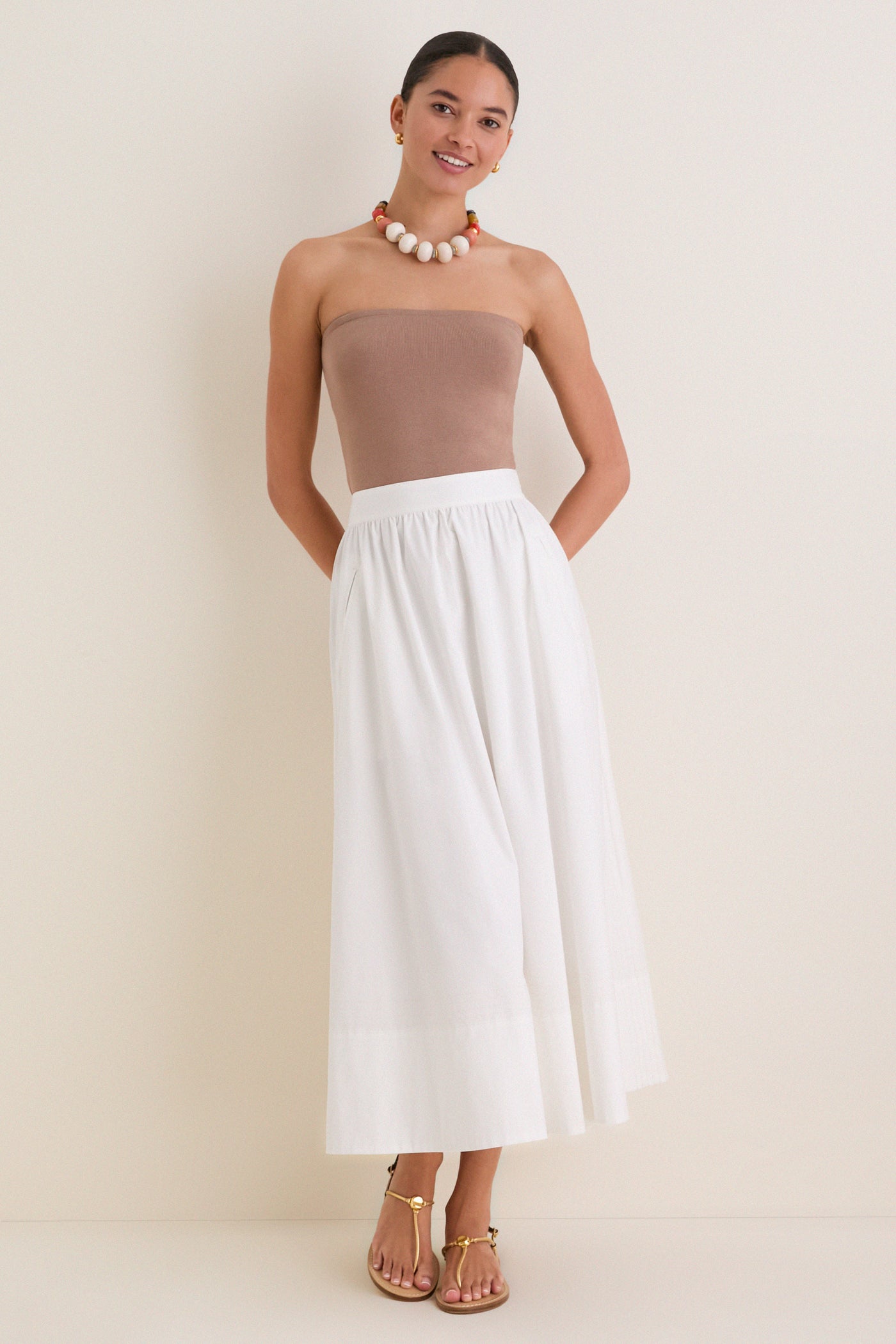 Truffle Stretch Ilena Top