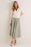 Buttercream Pointelle Ellie Cardigan