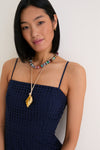 Ink Eyelet Rhea Dress