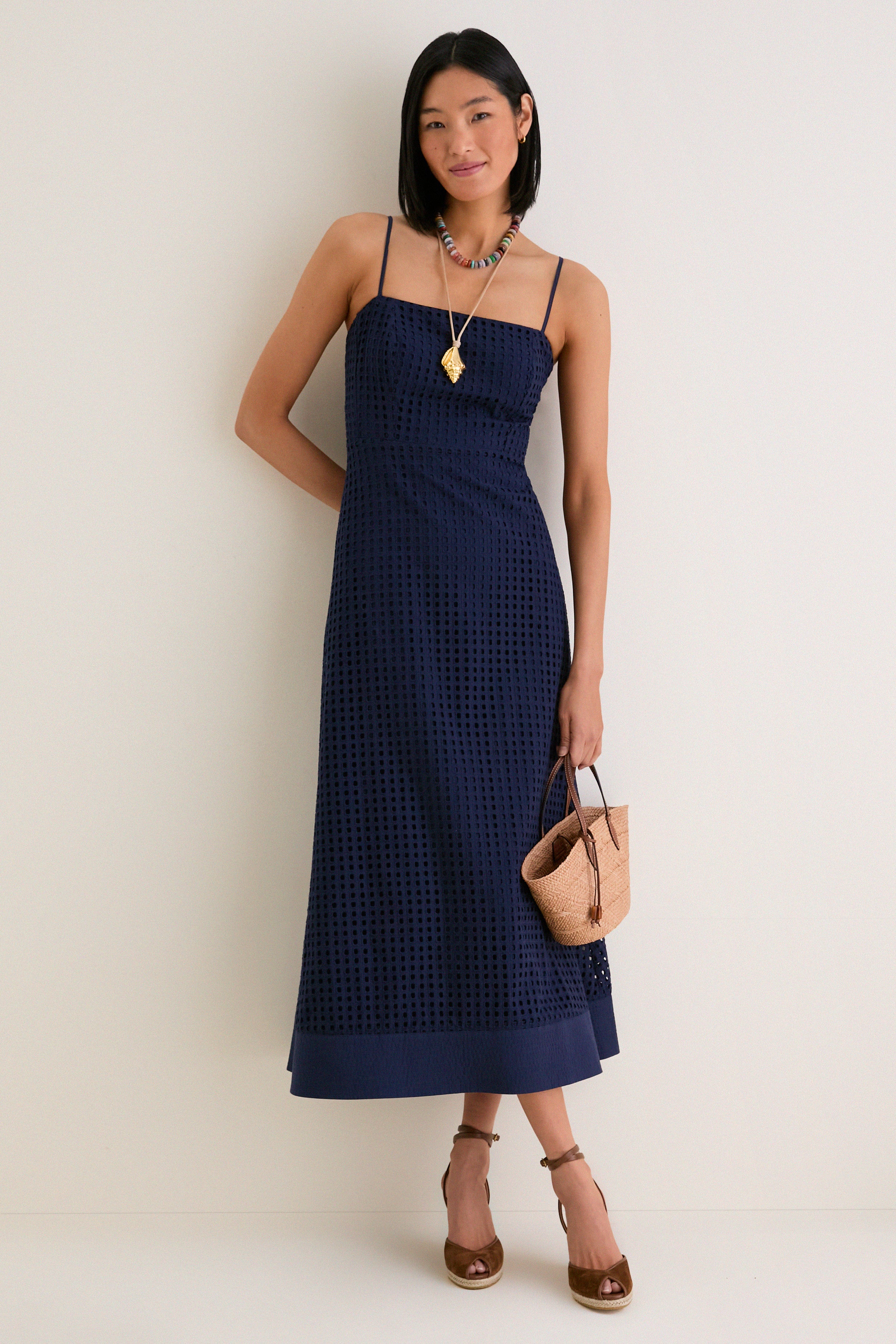 Ink Eyelet Rhea Dress | Tuckernuck