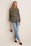 Leopard Tweed Jennings Jacket