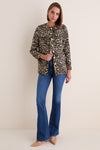 Leopard Tweed Jennings Jacket