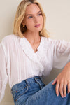 White Leota Blouse