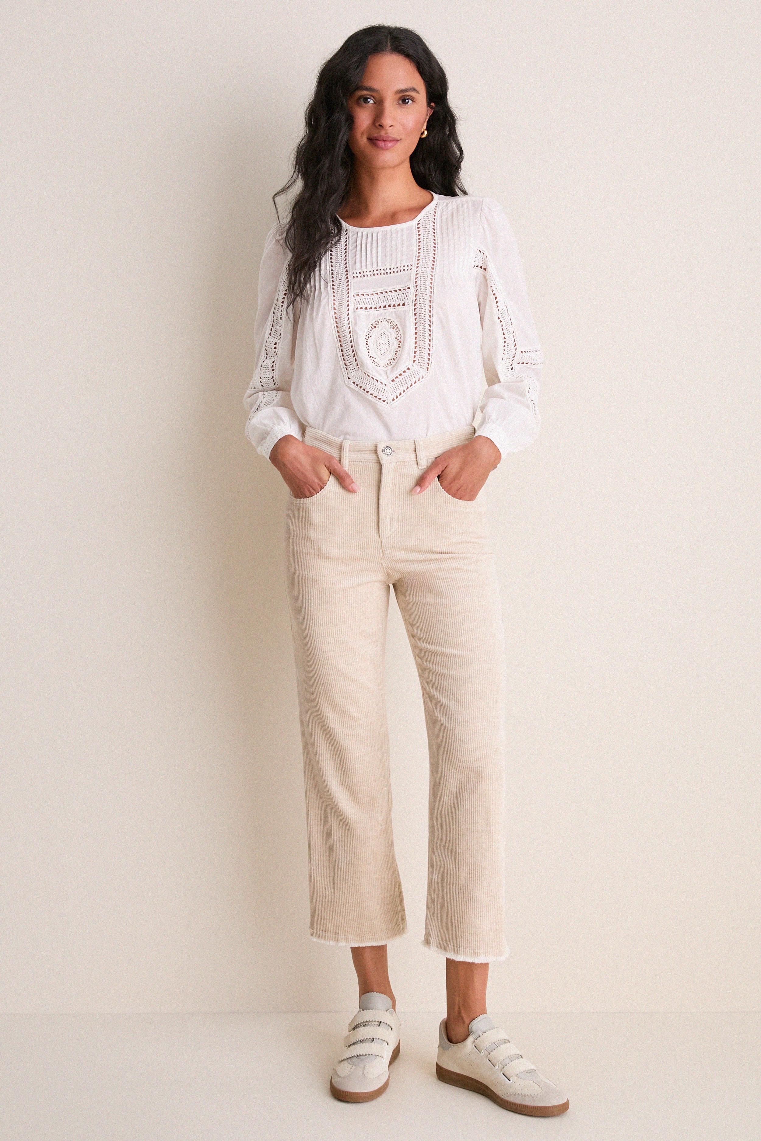Ecru Ruthie Pants