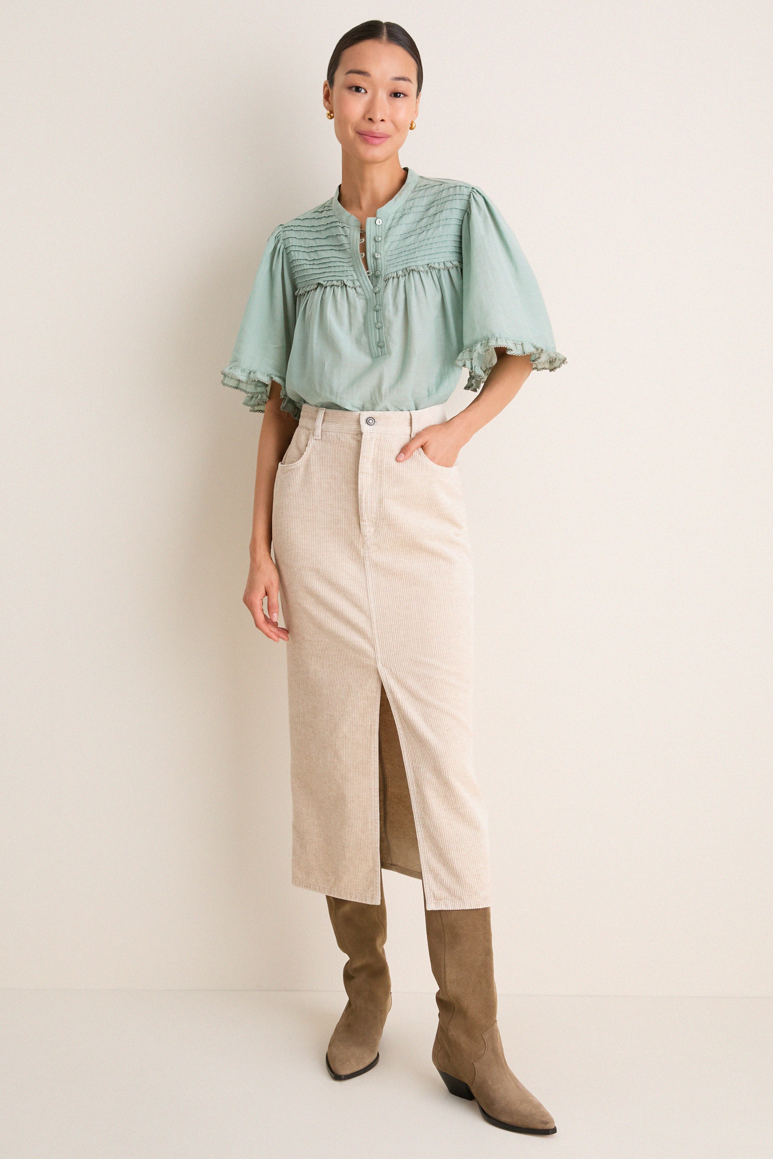 Ecru Odalie Skirt | Isabel Marant Etoile