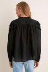 Black Christa Blouse