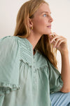 Sage Douna Blouse