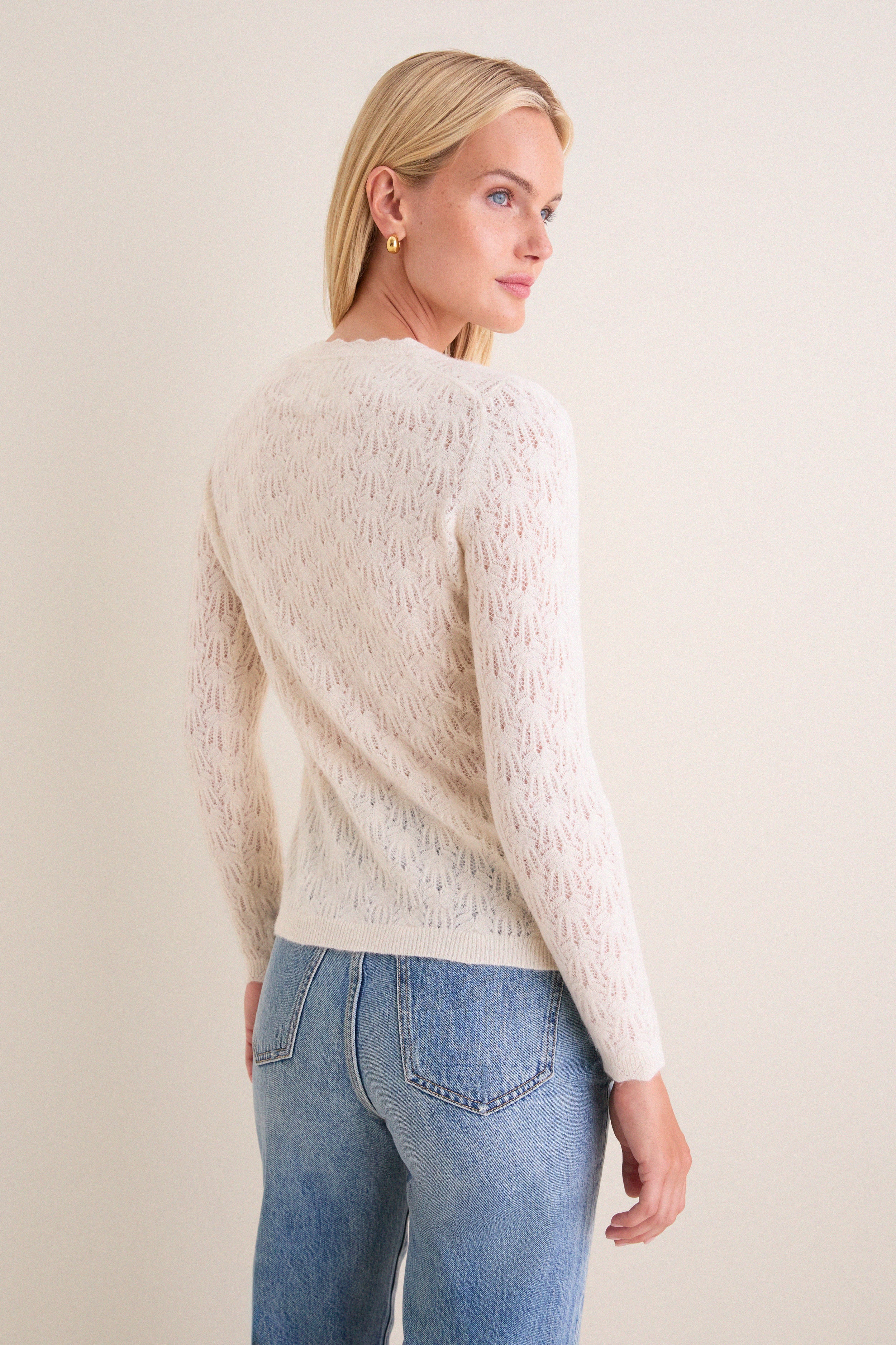 Ecru Obeline Pullover