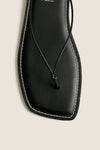 Black Ray Flip Flops