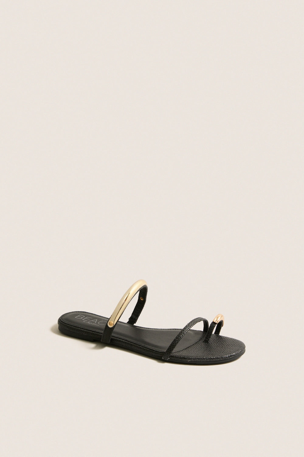 Black Vacay Sandals