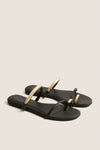 Black Vacay Sandals