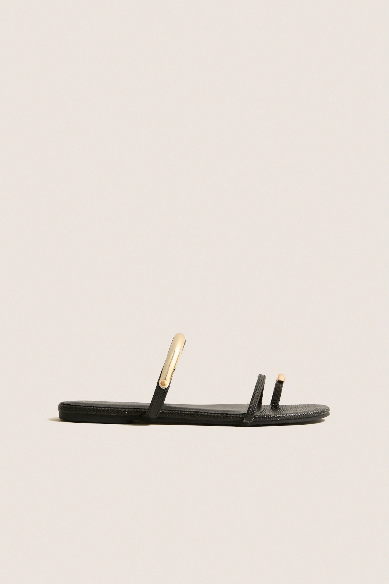Black Vacay Sandals