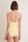 Limoncello and White Soleil One Piece