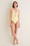 Limoncello and White Soleil One Piece