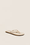 Natural Hemp Single Layer Flip flops