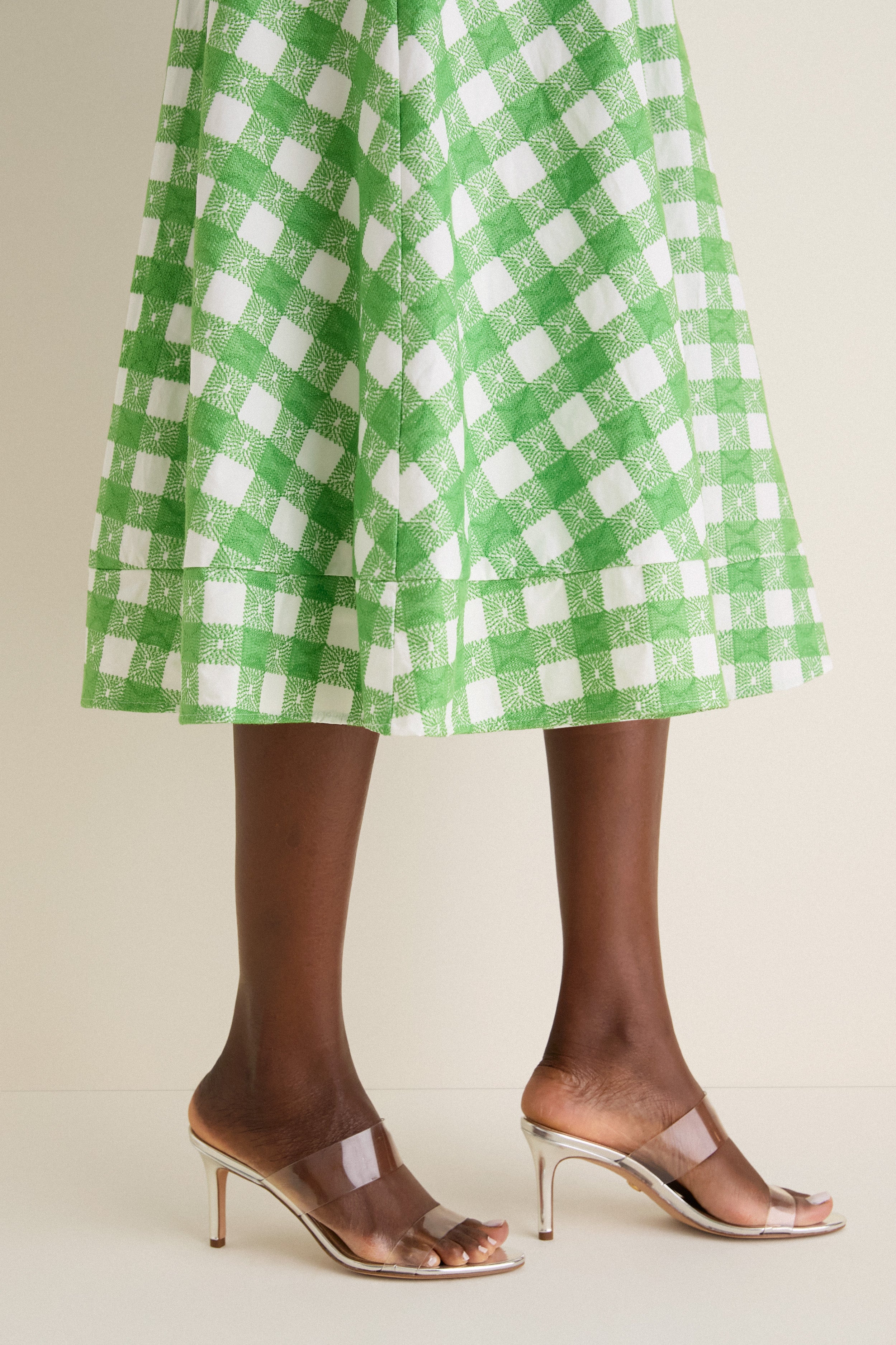 Grass Green Drop Me a Note Dress